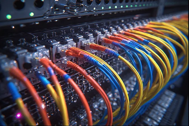 Patch Panel Termination – Organized & Scalable